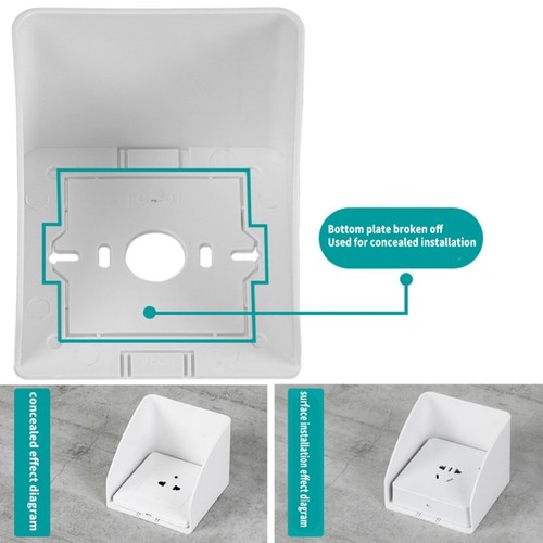Plastic charger cover box - ev,