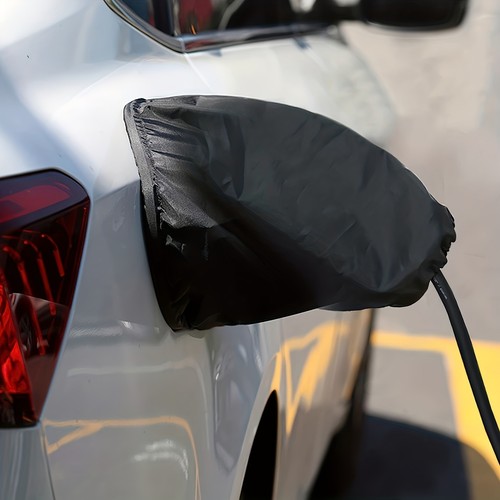 Magnetic charger port cover - ev,