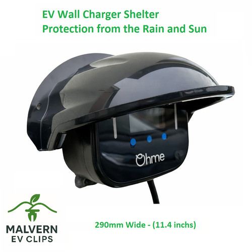 Wall charger rain sun cover - charger, rain/sun